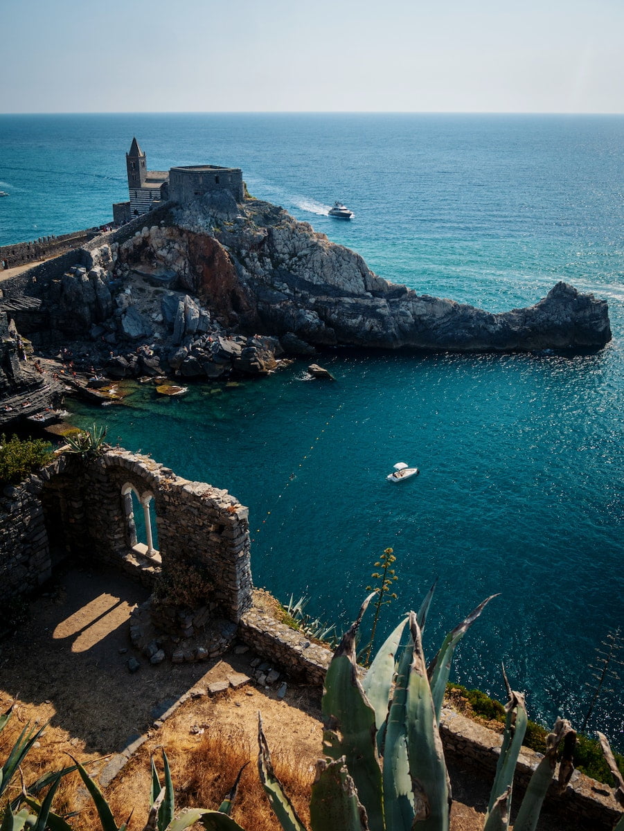 Church of San Pietro in Porto Venere, Italy