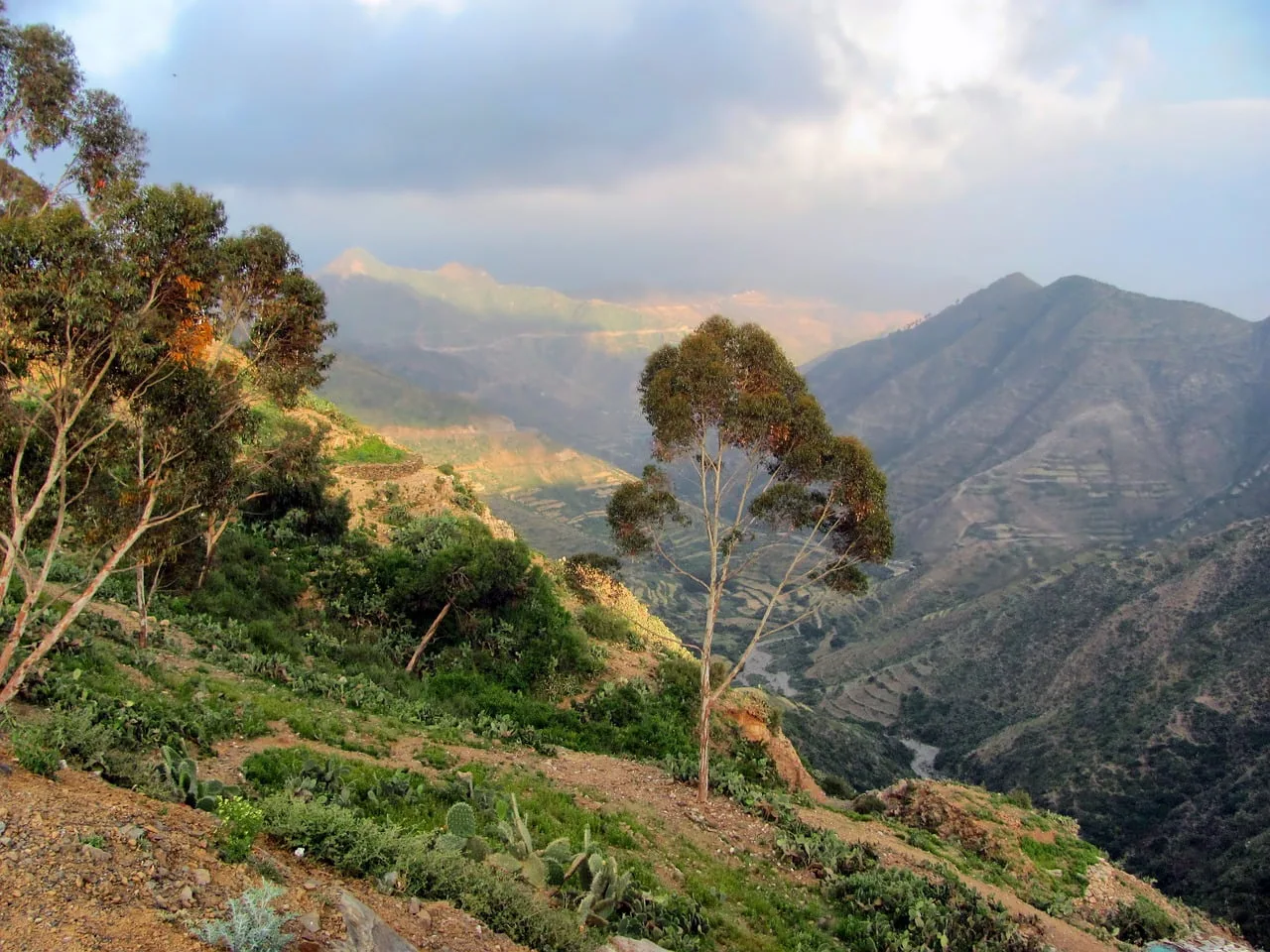 eritrea, mountains, valley