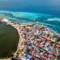 Best Time To Go To Venezuela 15 Aerial View of Grand Roques Town on an Island in Venezuela