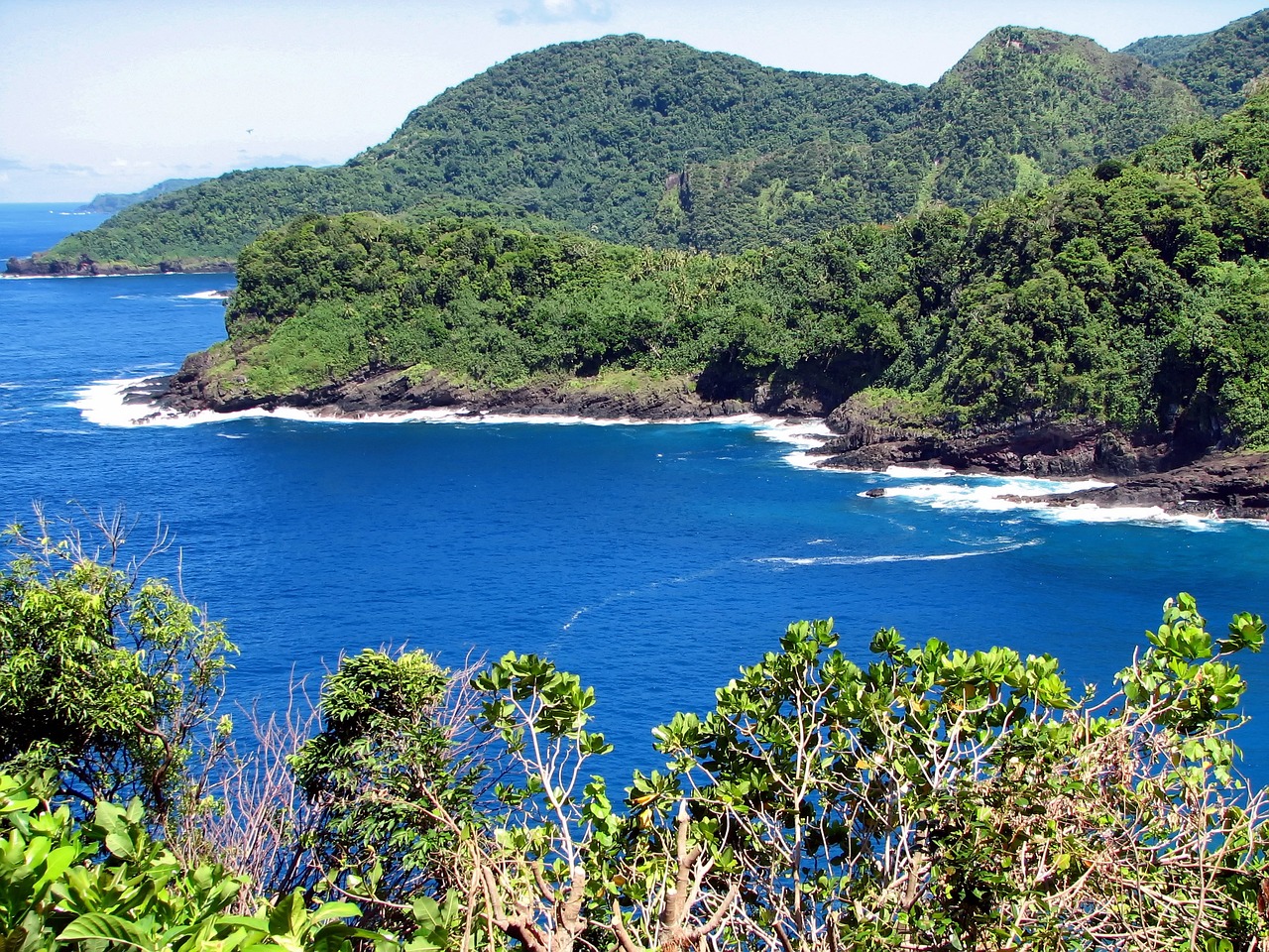 american samoa, landscape, scenic