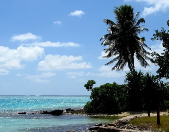 fanning island, kiribati, beach