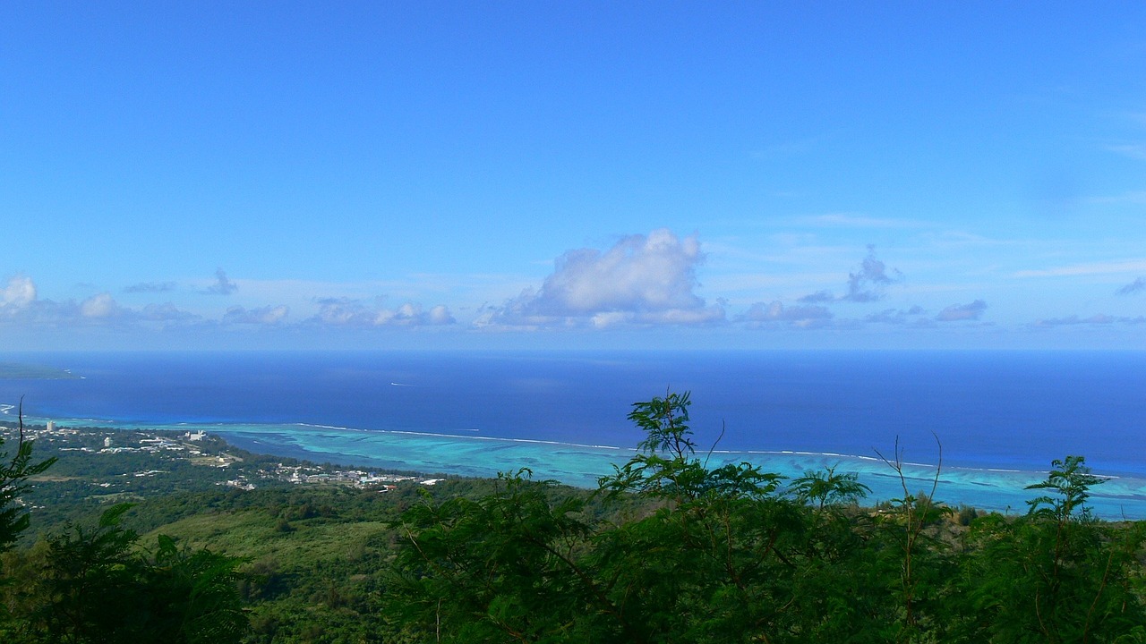 saipan, island, beach