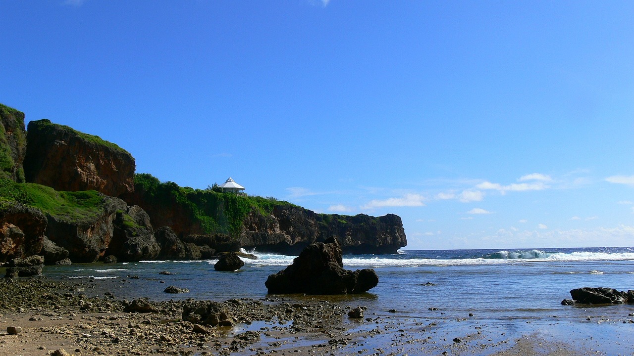 saipan, island, beach