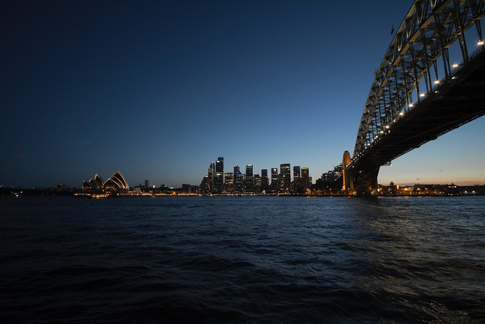 Sydney Opera House, Australia during nighttime