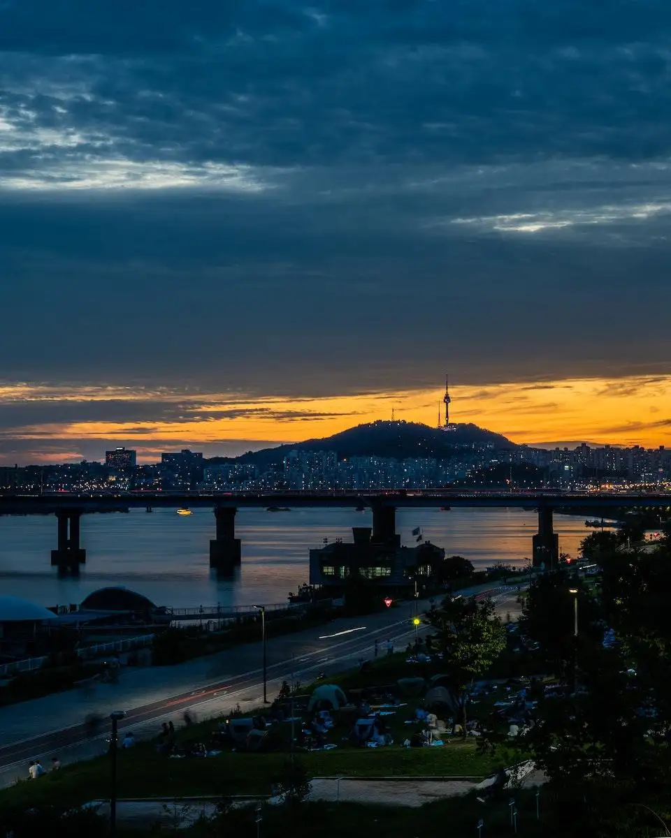 City during Golden Hour