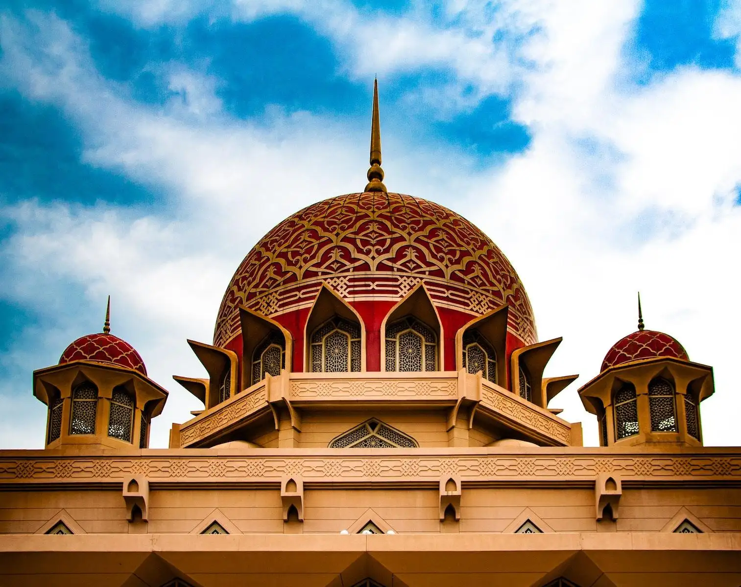 Photo by Pixabay View of Temple Against Cloudy Sky