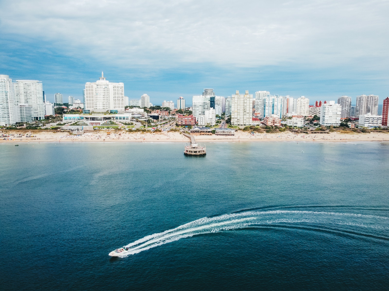 Speedboat at Sea