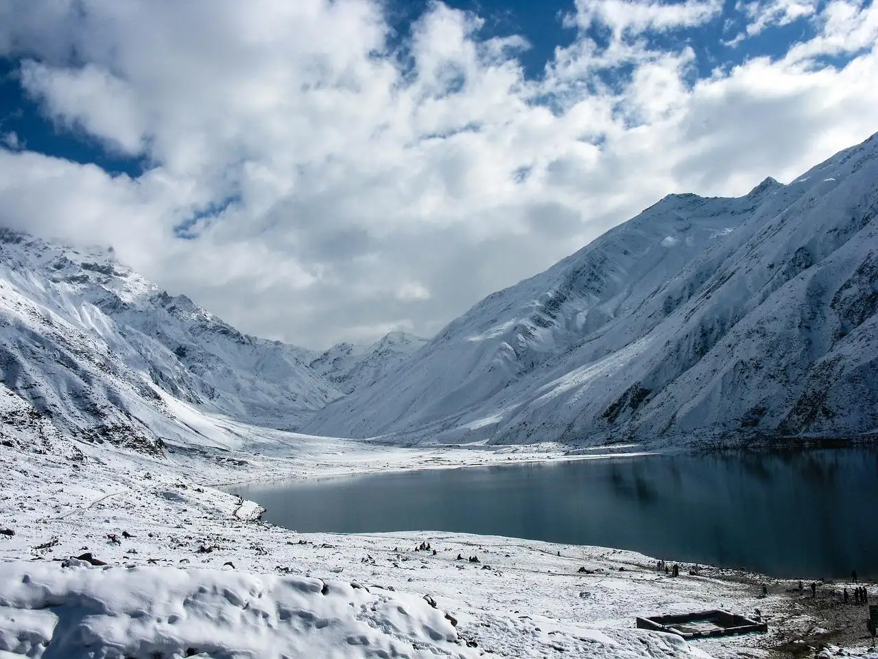 Photo by ziatee lake, snow, nature