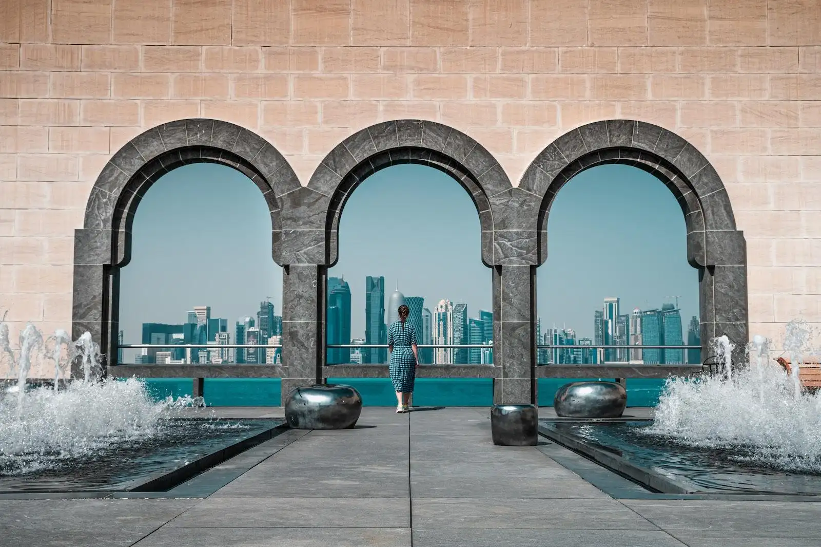 Photo by Abdullah Ghatasheh Brown Building With Stonewall And Arches
