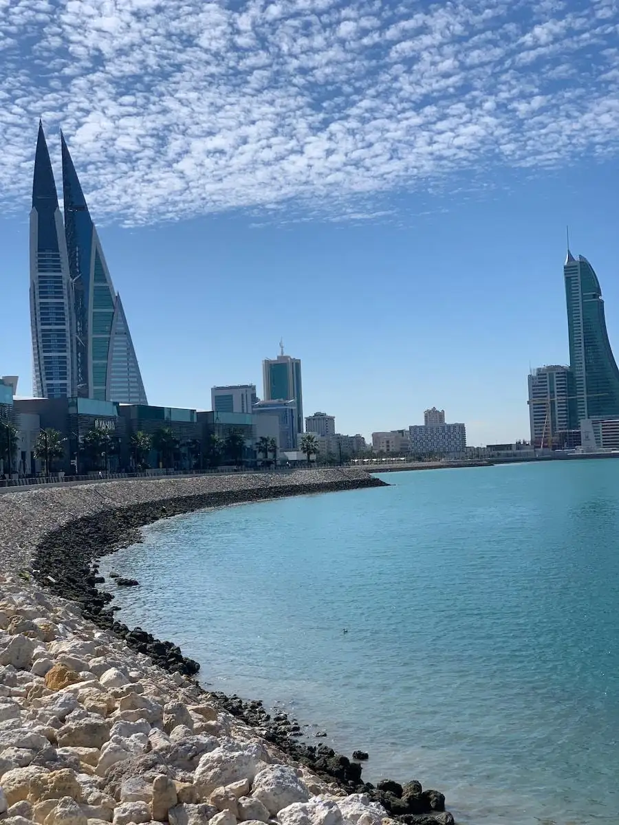Photo by zain Sadah city skyline across body of water during daytime
