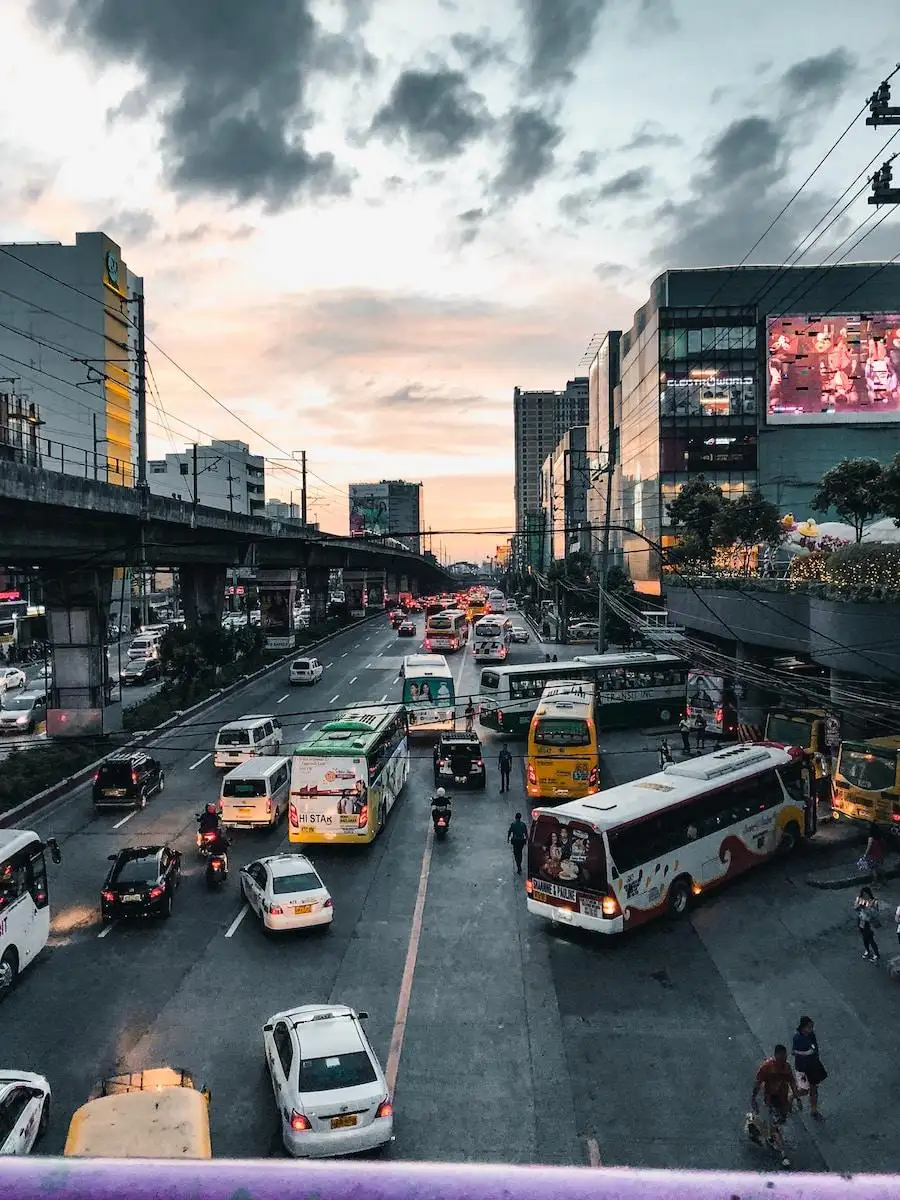 Photo by Carla Cervantes birds eye photography of vehicles on road