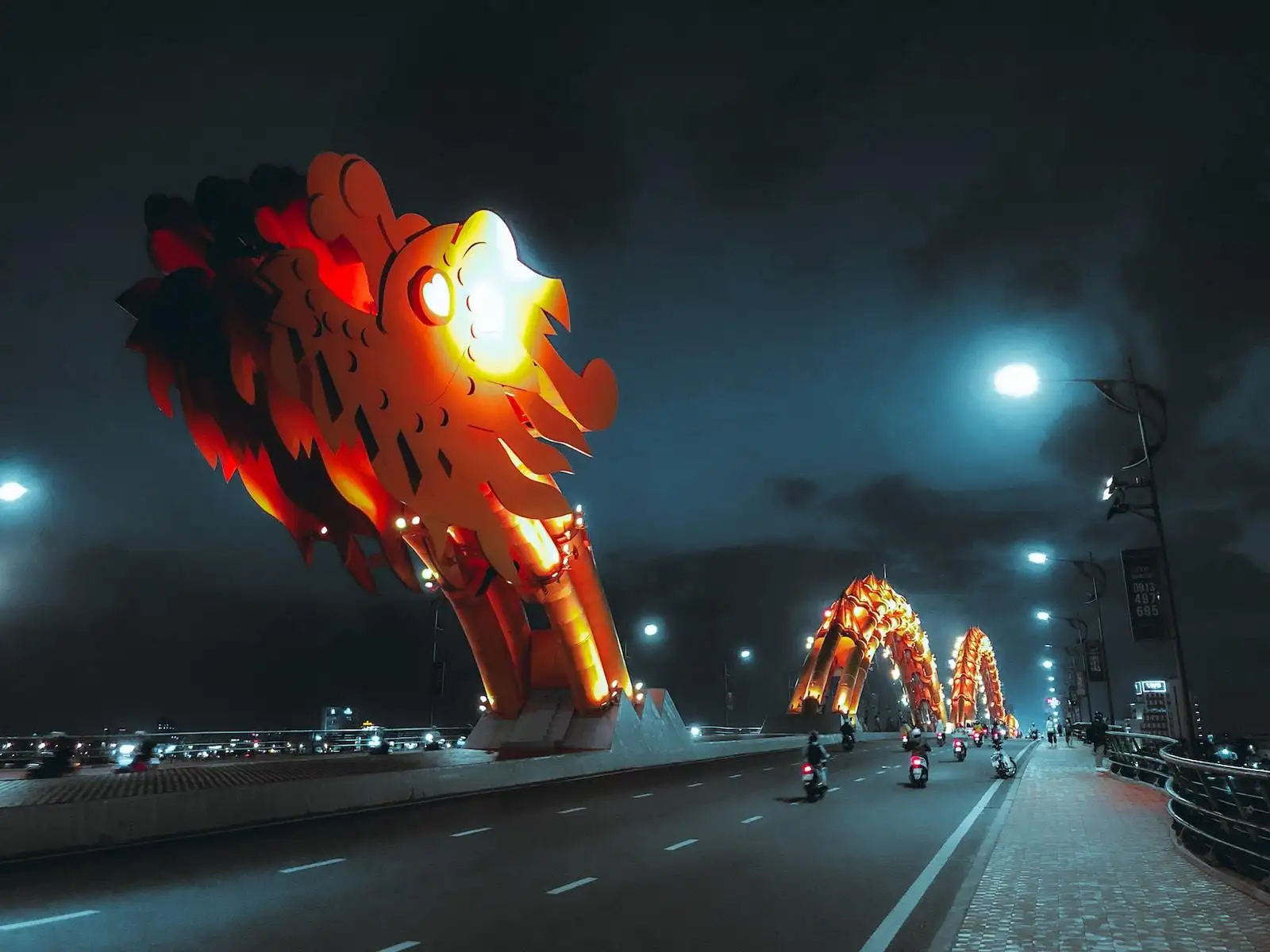 Photo by Andrea De Santis red and yellow lights on road during night time