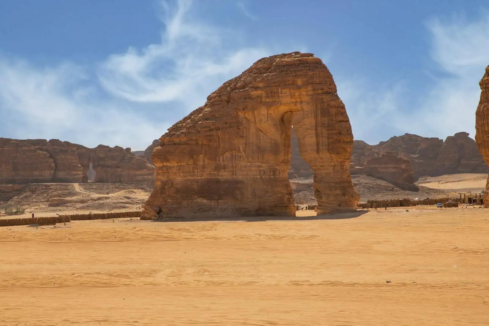 Photo by Irfan Rahat Elephant Rock in Saudi Arabia
