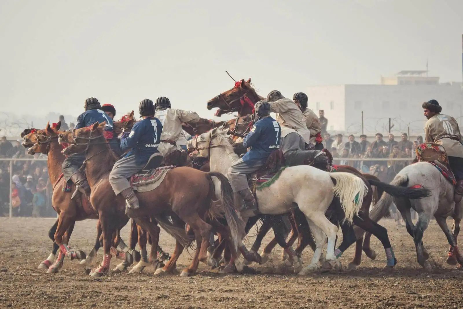 Photo by Qasim Mirzaie Buzkashi National sport